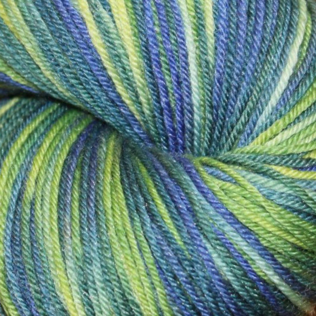 Jagger Yarns Maine Line 4/14 Fingering Weight 1lb Cone - Aurora