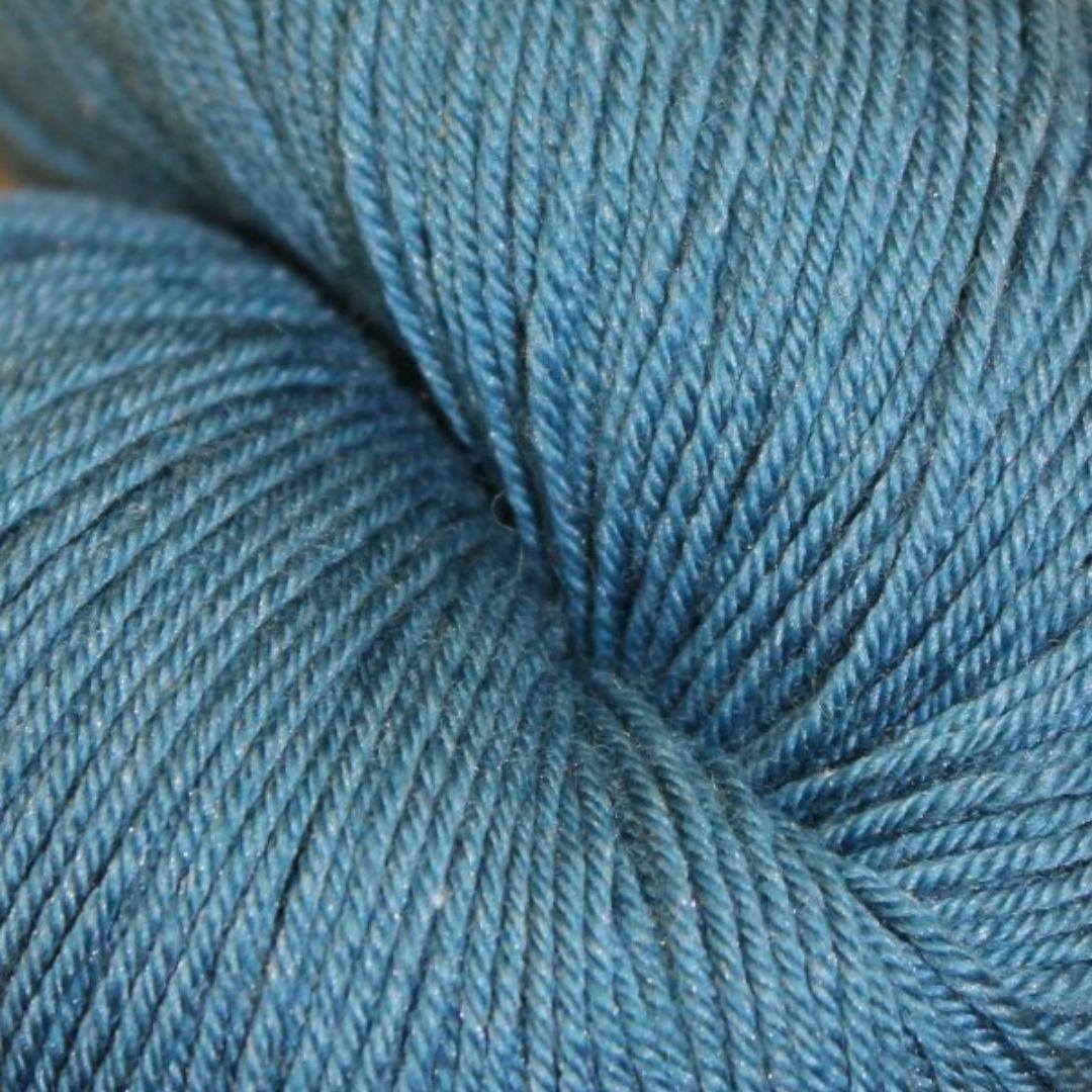 Jagger Yarns Maine Line 4/14 Fingering Weight 1lb Cone - Denim