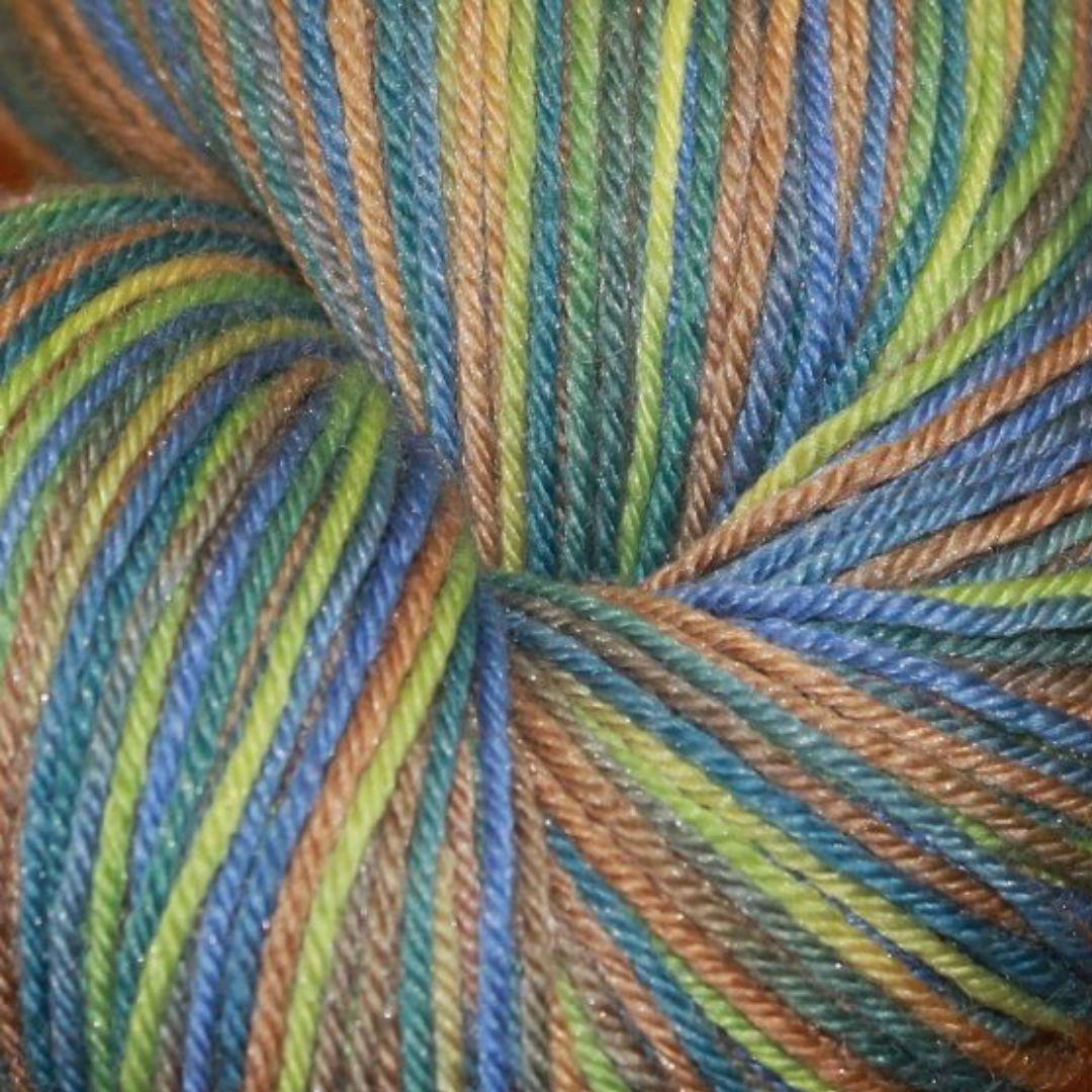 Jagger Yarns Maine Line 4/14 Fingering Weight 1lb Cone - Riverwalk