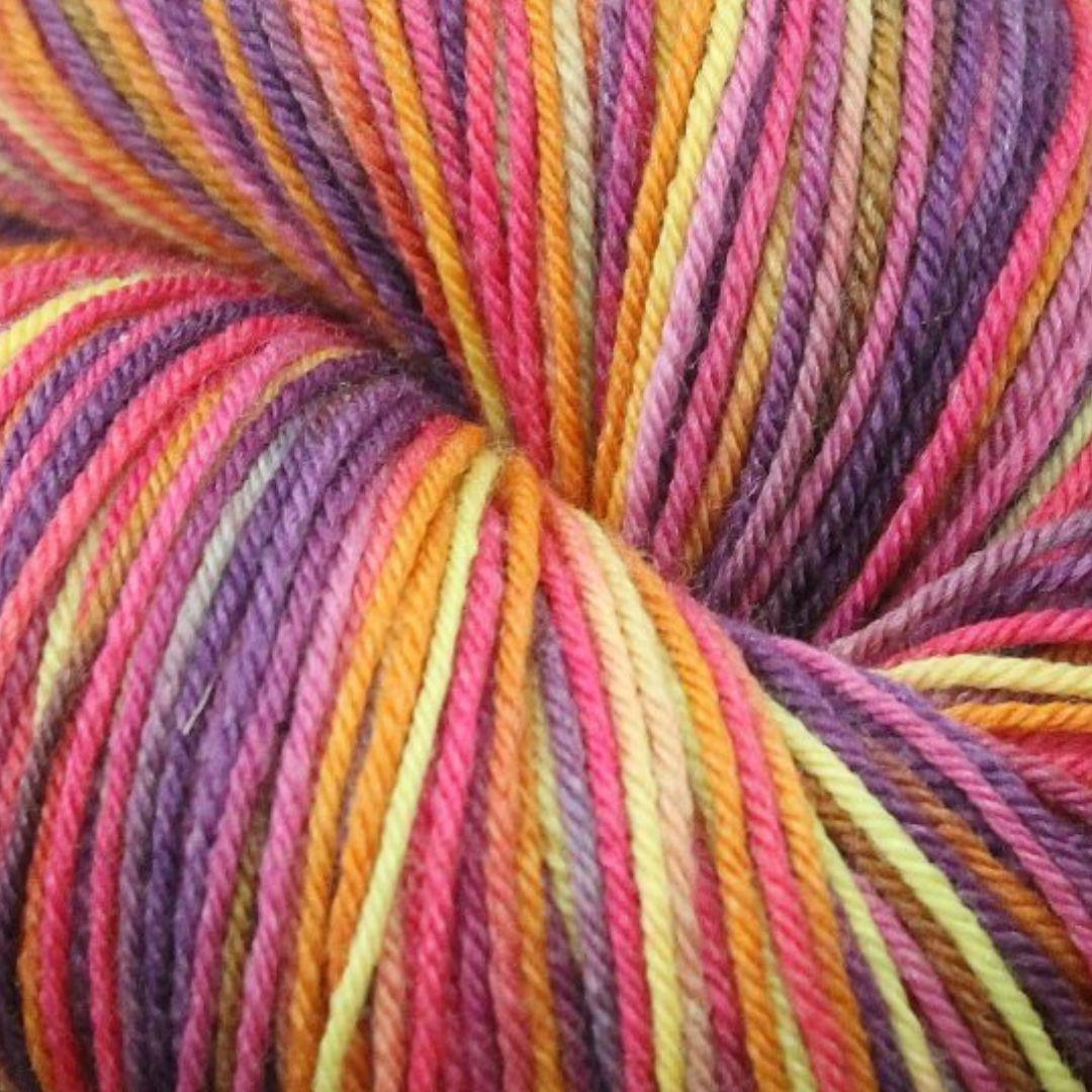 Jagger Yarns Maine Line 4/14 Fingering Weight 1lb Cone - Secret Sunset