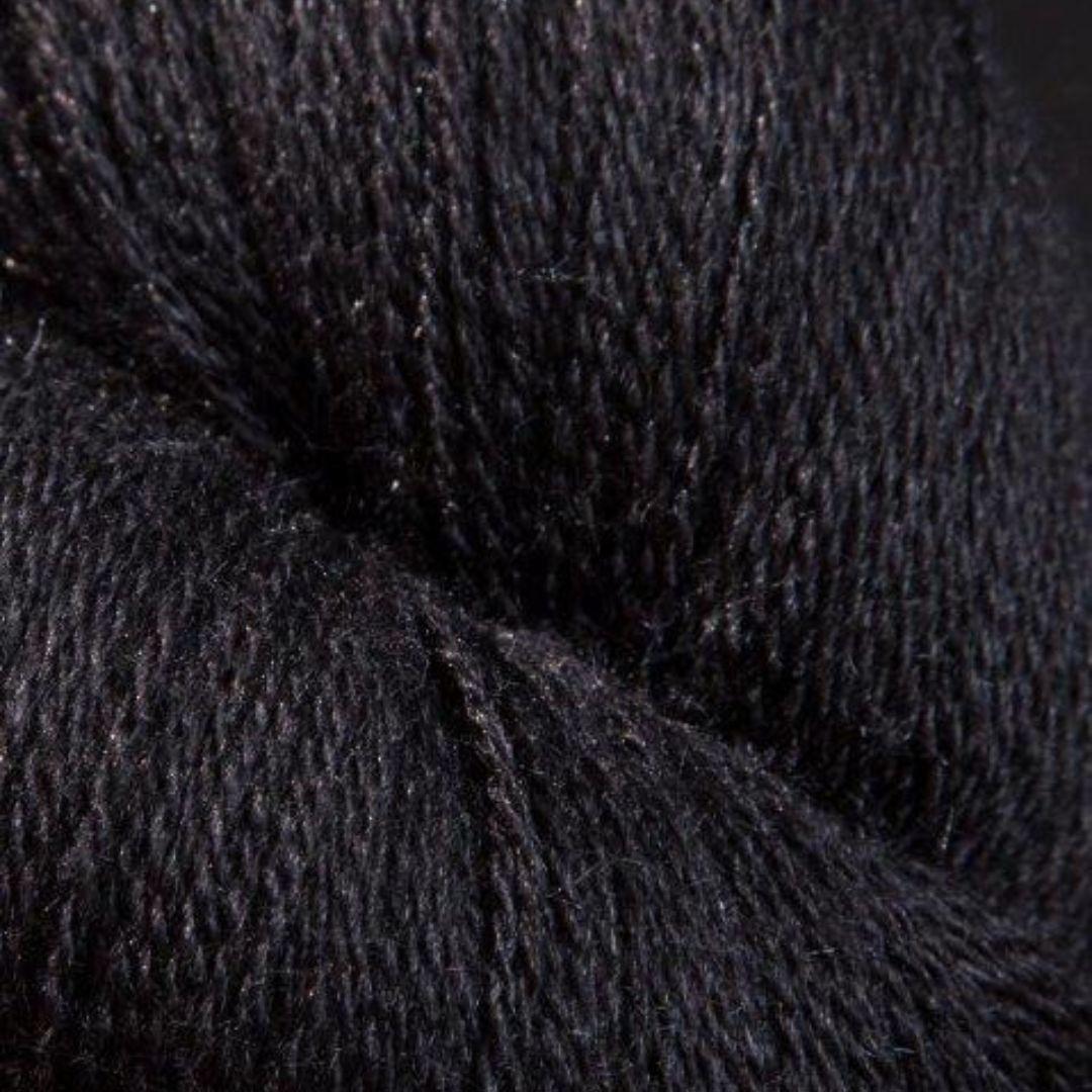 Jagger Yarns Zephyr Wool-Silk 2/18 Lace Weight 50 gram skeins - Ebony
