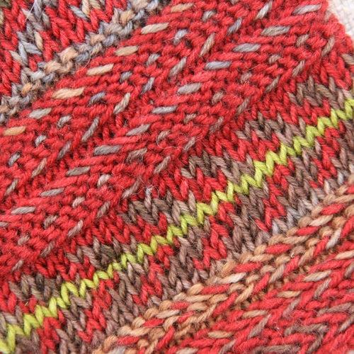 Laima's Boot Cuffs & Wrist Warmers | Fingering Weight-Knitting Kits-Urth Yarns-3001 + Rubia (sample colors)-Revolution Fibers