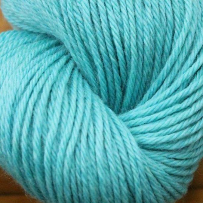 Mousam Falls 4-6 Worsted - Aran 1 lb Cone - Aqua