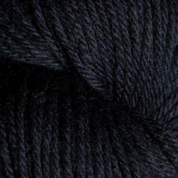 Mousam Falls 4-6 Worsted - Aran 1 lb Cone - Black