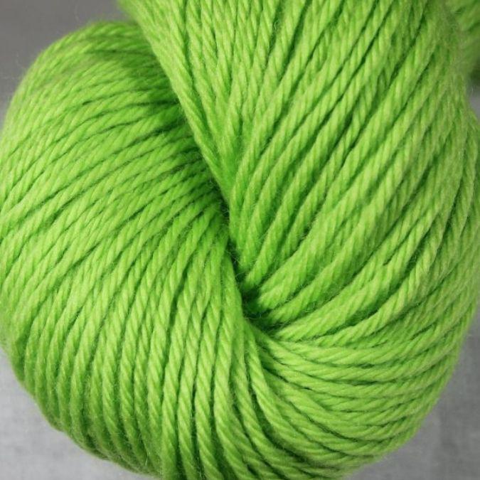 Mousam Falls 4-6 Worsted - Aran 1 lb Cone - Green Apple