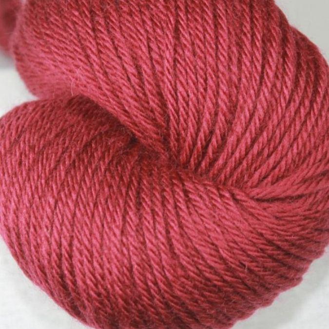 Mousam Falls 4-6 Worsted - Aran 1 lb Cone - Wine