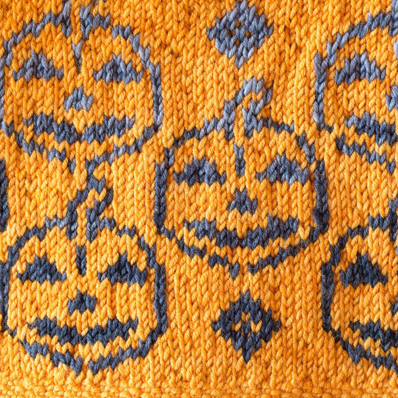 Pumpkin Trick or Treat Bag Kit-Knitting Kits-Urth Yarns-Revolution Fibers