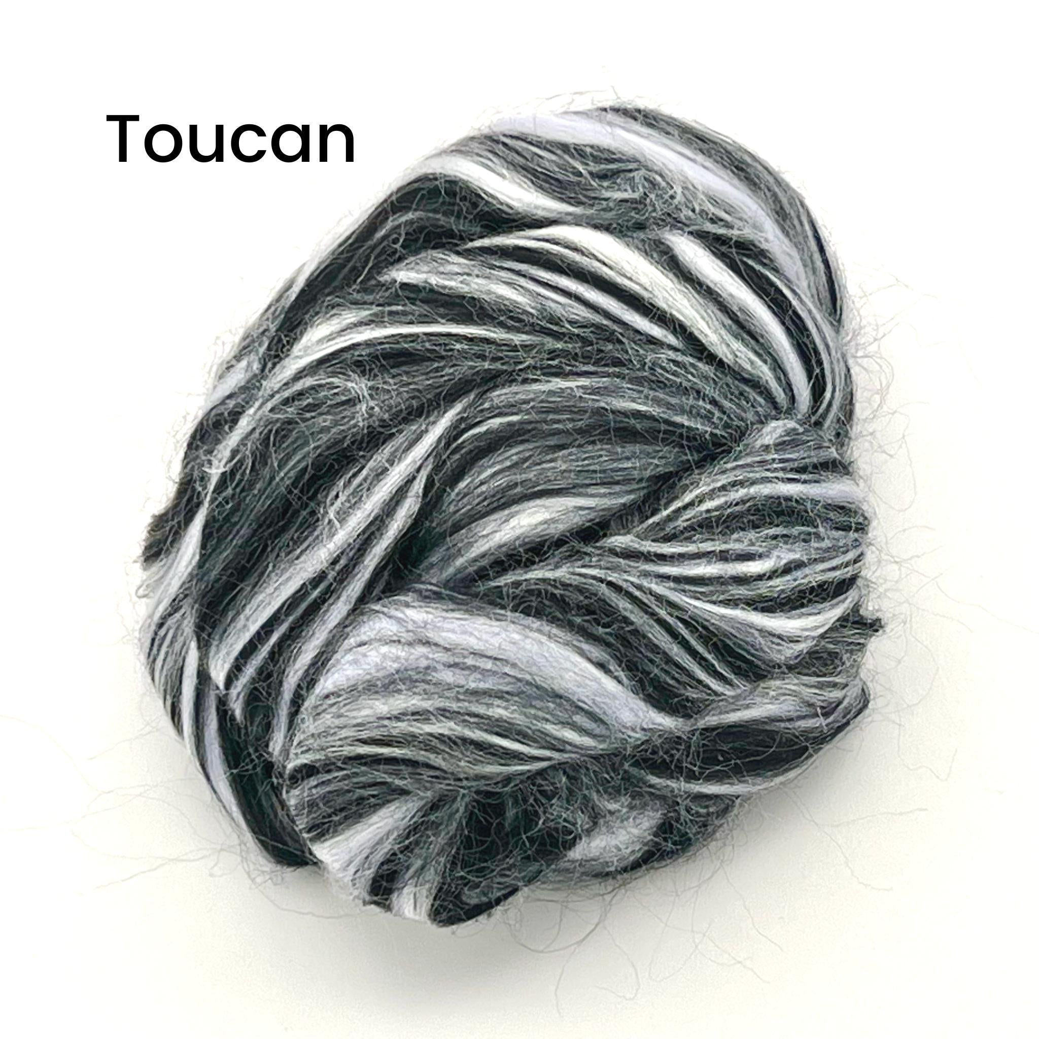 Toucan Bamboo Roving Fiber - Revolution Fibers