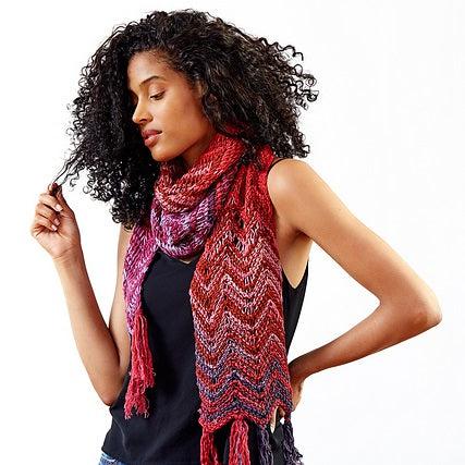 Tunisian Reversible Scarf Pattern - Uneek Worsted-Knitting Patterns-Urth Yarns-Revolution Fibers