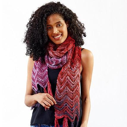 Tunisian Reversible Scarf Pattern - Uneek Worsted-Knitting Patterns-Urth Yarns-Revolution Fibers